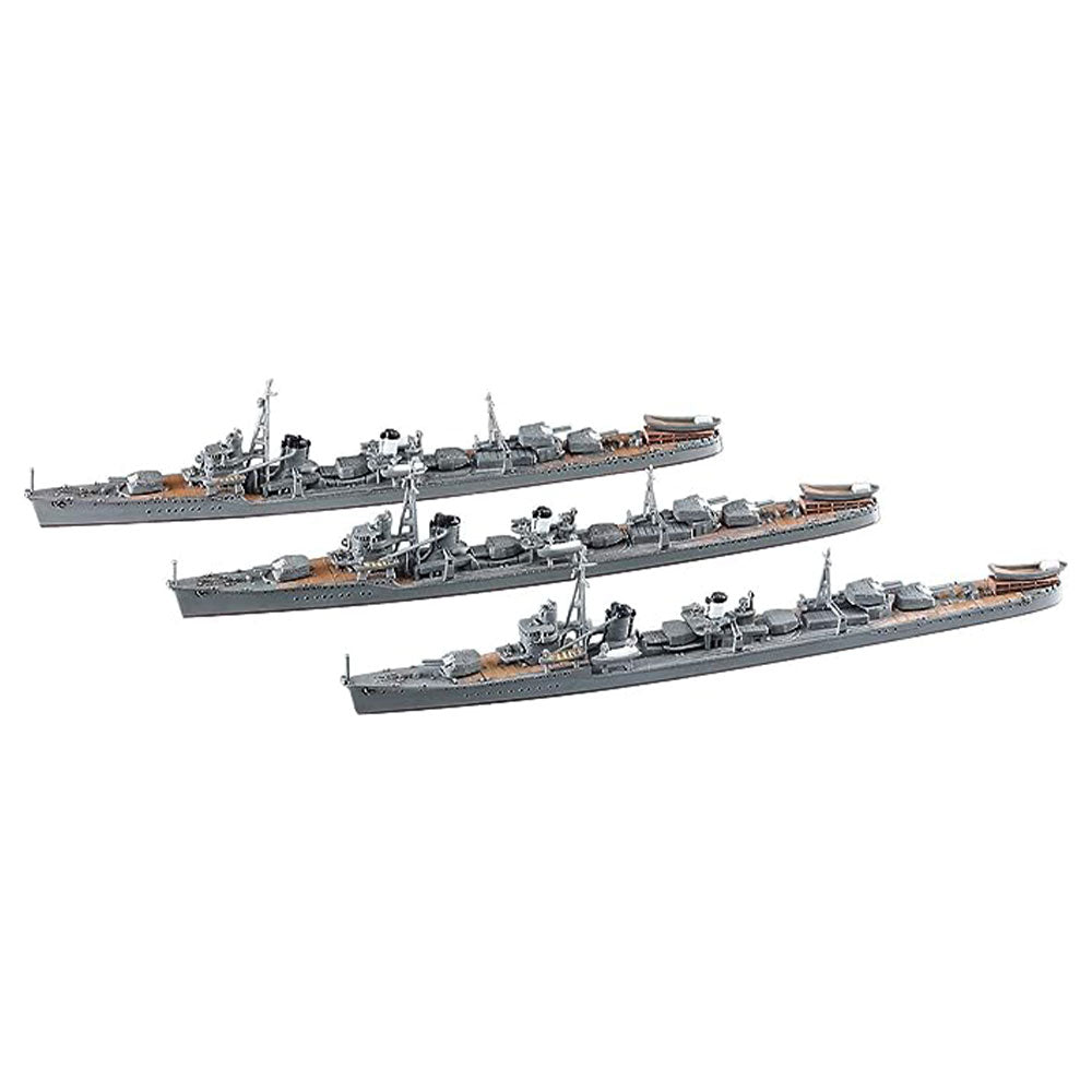 Hasegawa Japanese Navy Destroyer Ship Model (ensemble de 3)