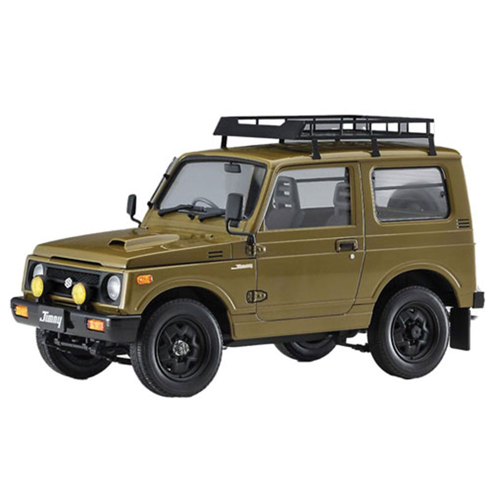 Suzuki Jimny JA11-5 avec porte-toit 1/24 Modèle d'échelle