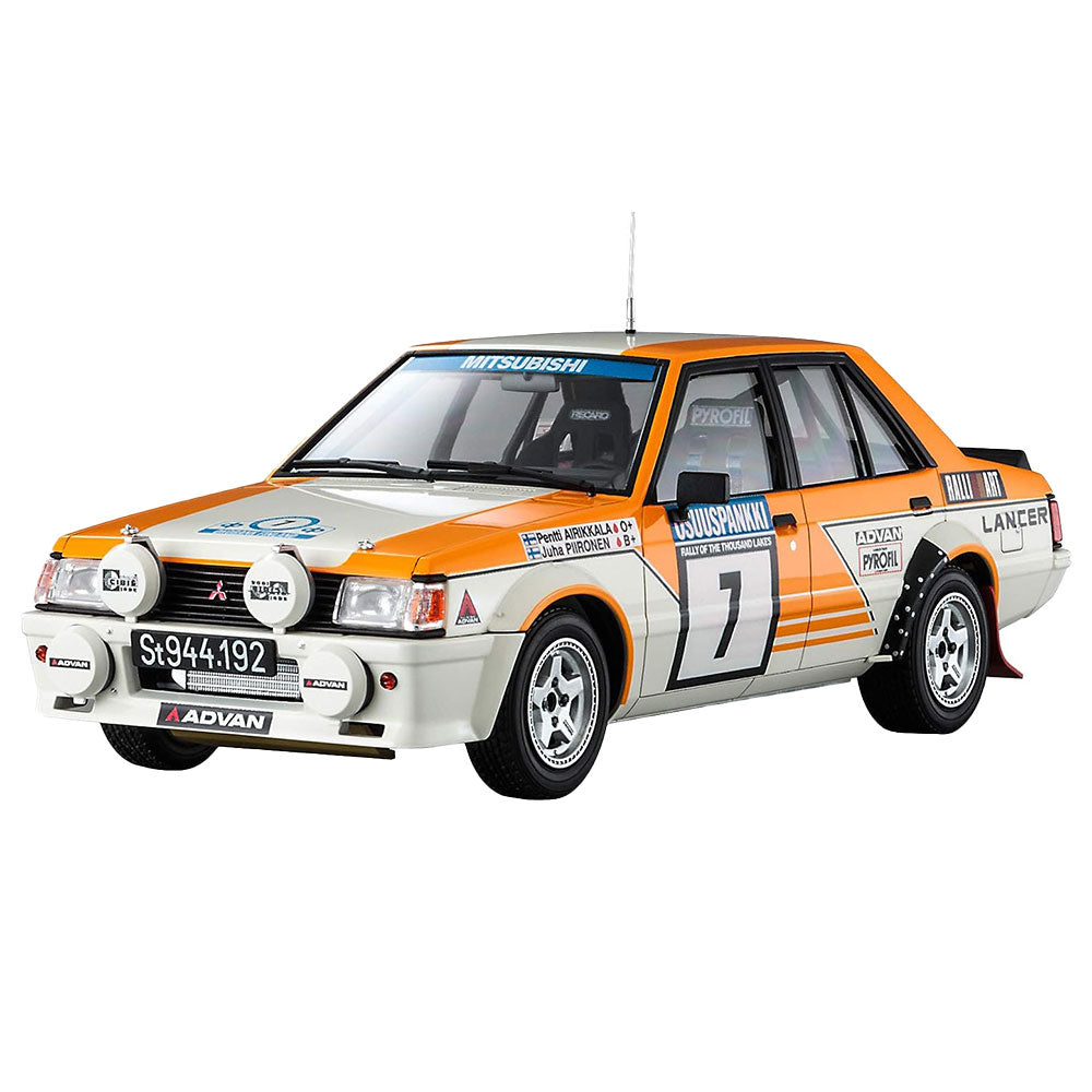 Mitsubishi Lancer Ex-2000 Turbo 1982 1000 lacs 1/24 échelle