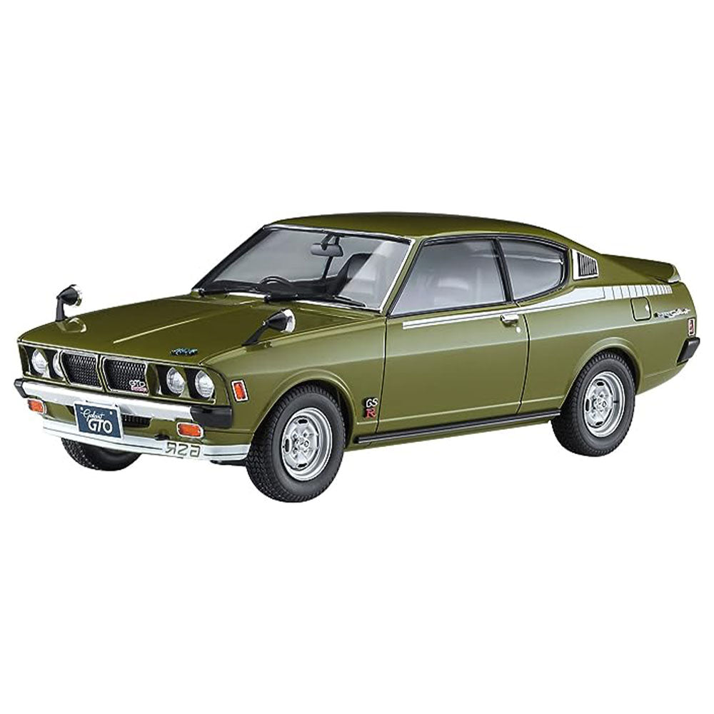 Hasegawa Mitsubishi Galant avec modèle de voiture à l'échelle arrière 1/24