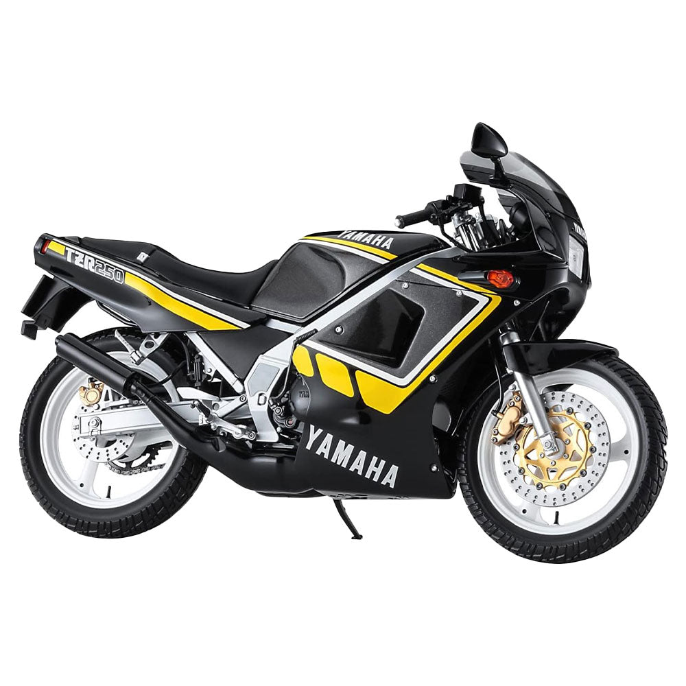Hasegawa Yamaha TZR250 2AW Modèle de voiture à échelle 1/12 (noir)