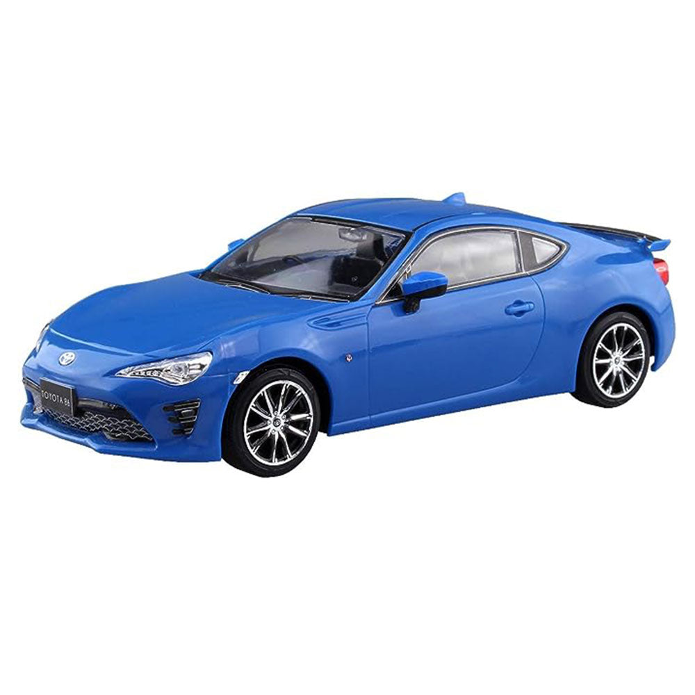 Modèle Aoshima Toyota 86 1/32 (bleu vif)
