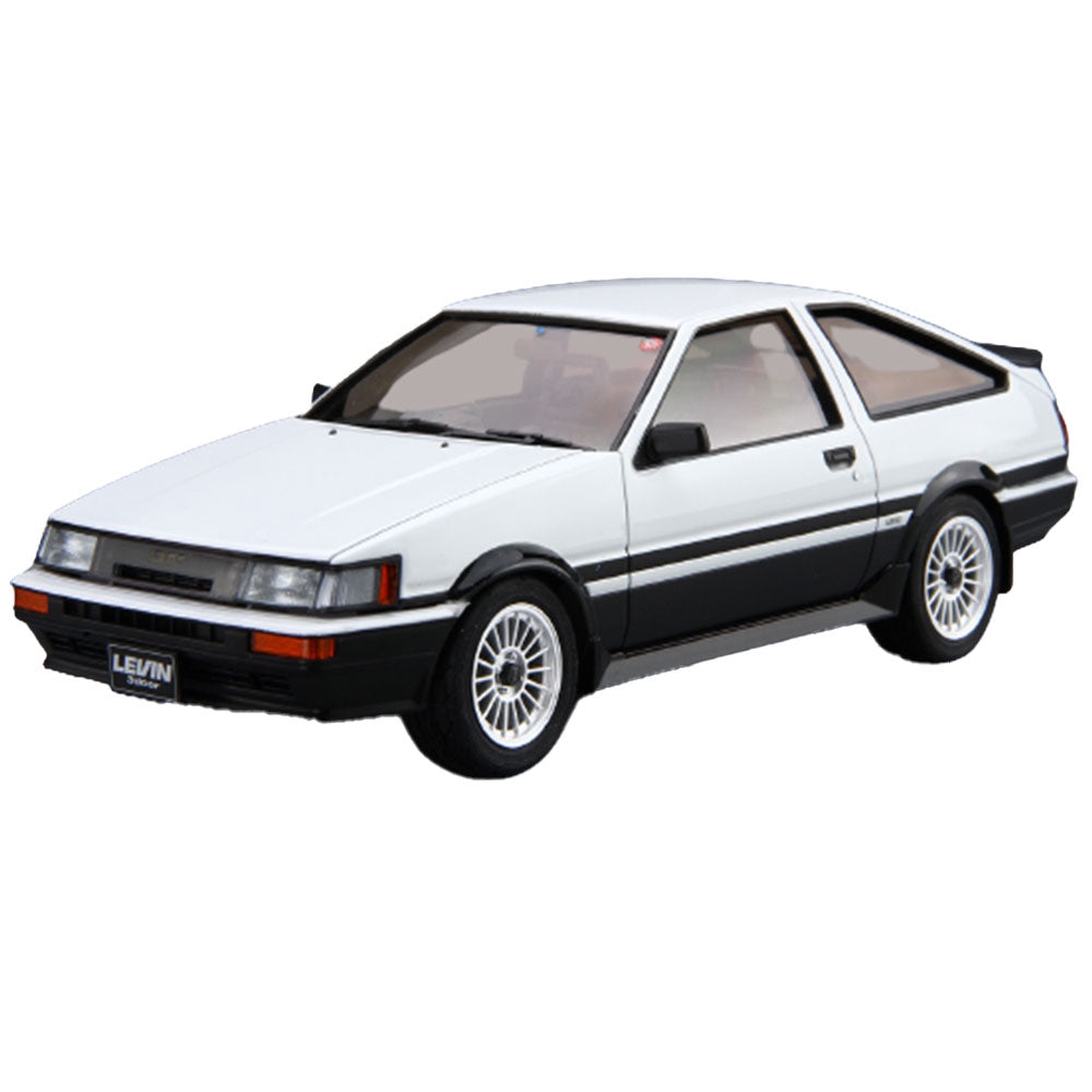 Aoshima Toyota AE86 Corolla Levin GT-APEX Modèle à échelle 1/24