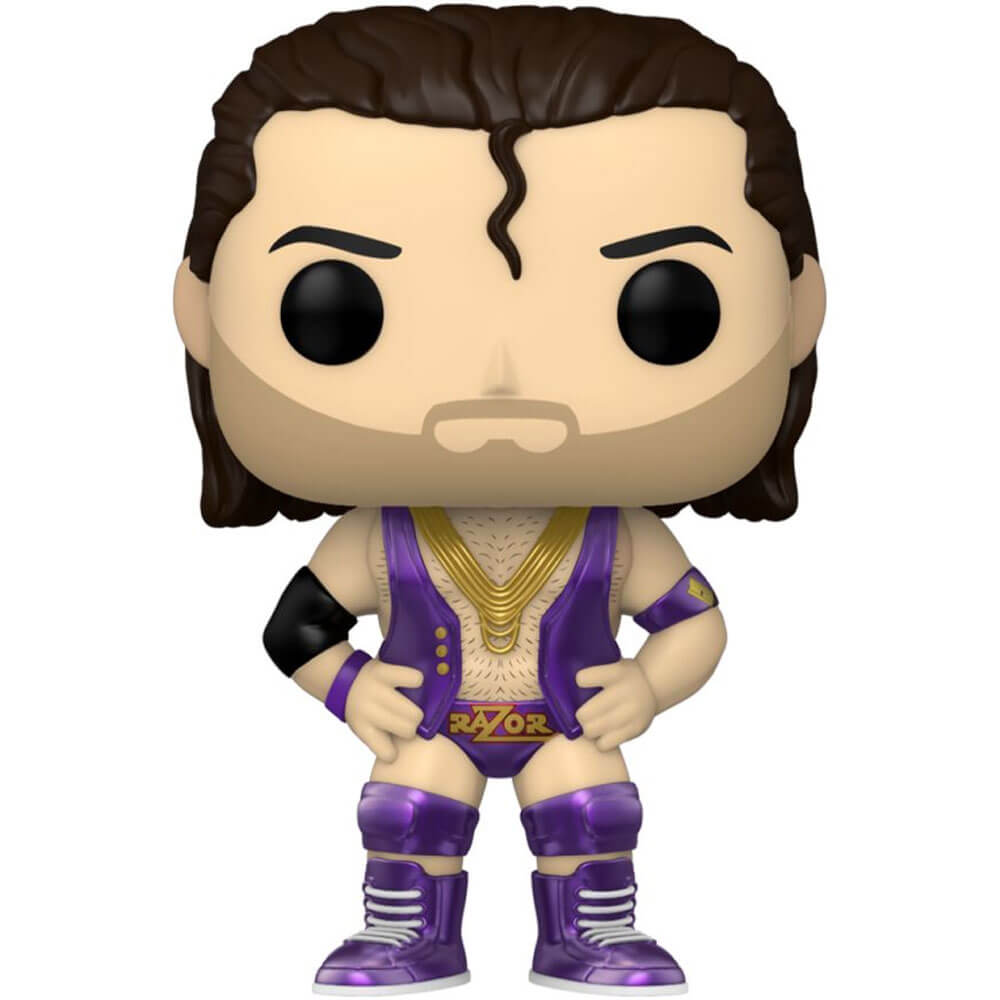 WWE Razor Ramon Purple Us Exclusive Pop! Vinyle
