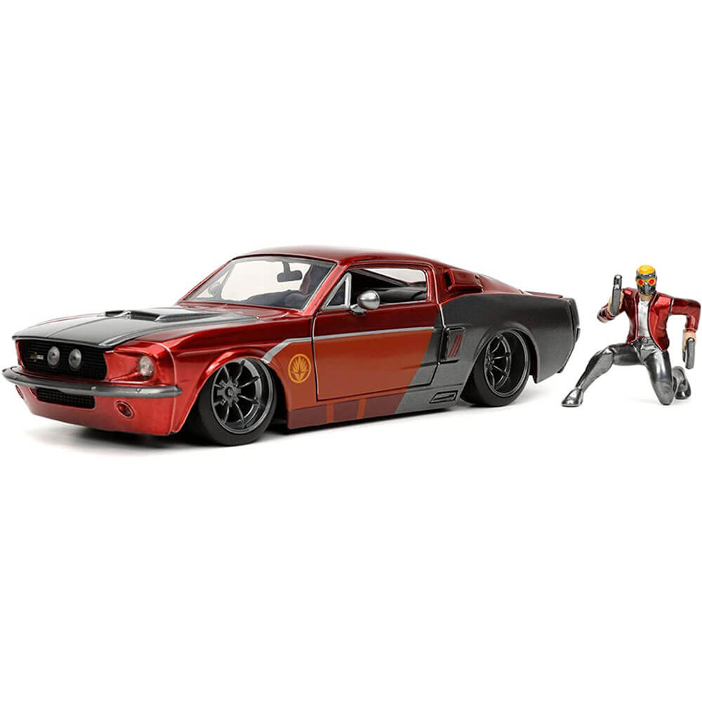 Échelle Star-Lord et 1967 Ford Mustang 1:24