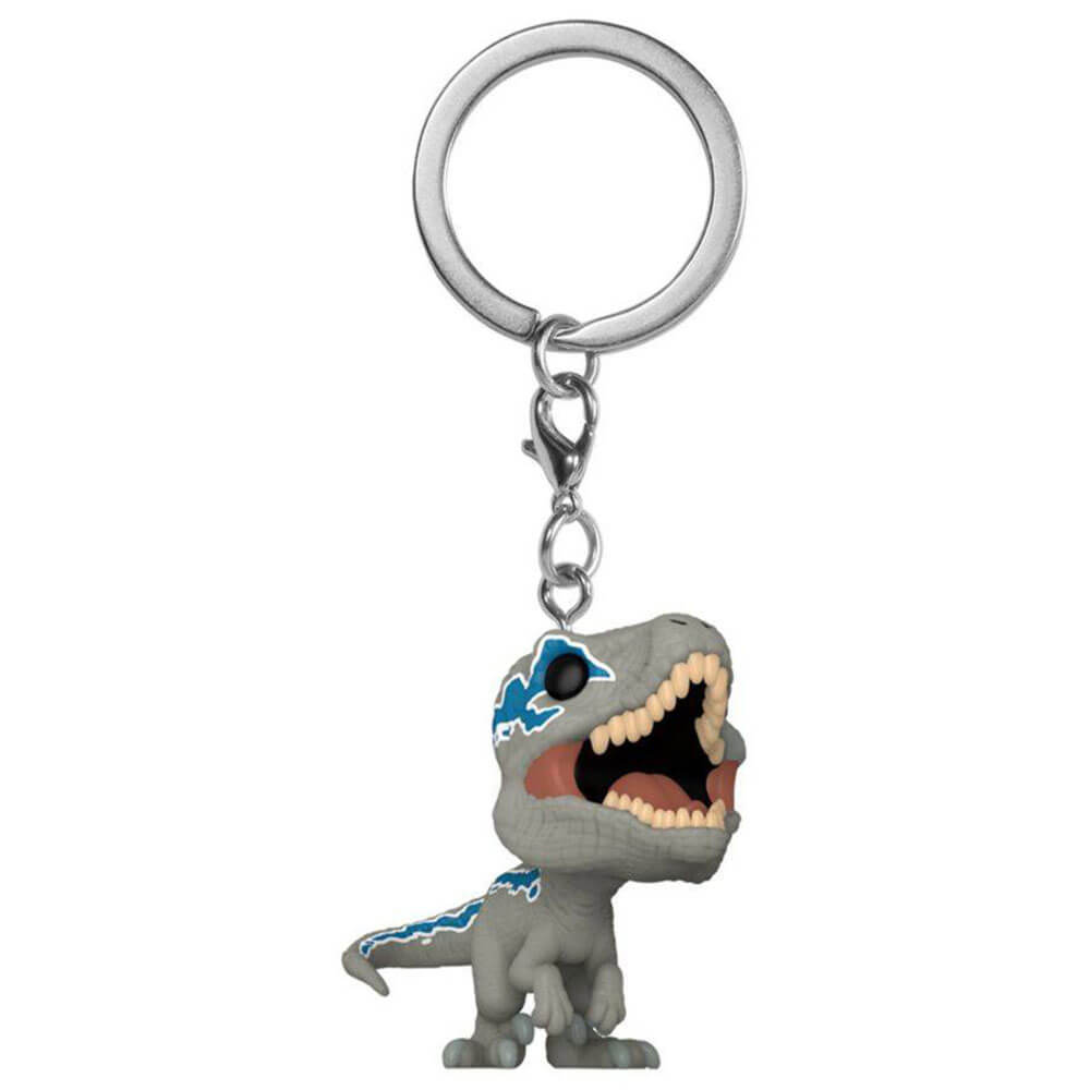 Jurassic World 3 Dominion Velociraptor Blue Pop! Porte-clés