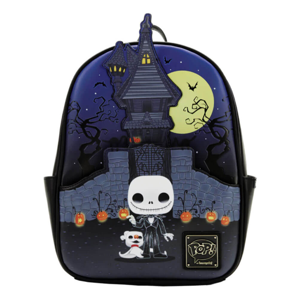 TNBC Jack Skellington House Pop! Mini sac à dos
