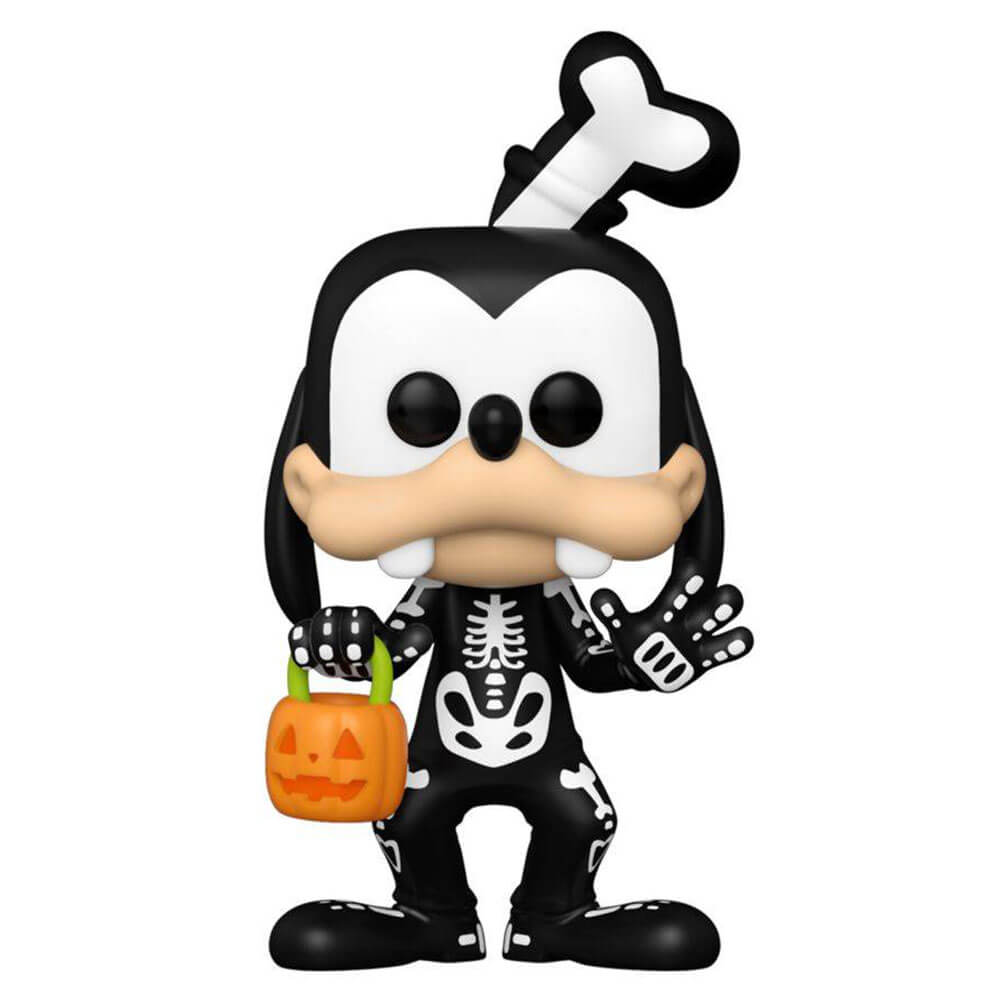Disney Goofy Skeleton Glow Us Exclusive Pop! Vinyle