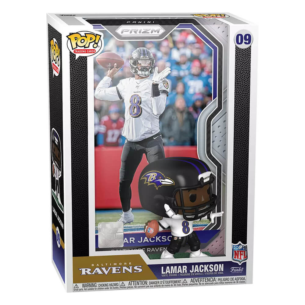 NFL Lamar Jackson Pop! Cartes à collectionner