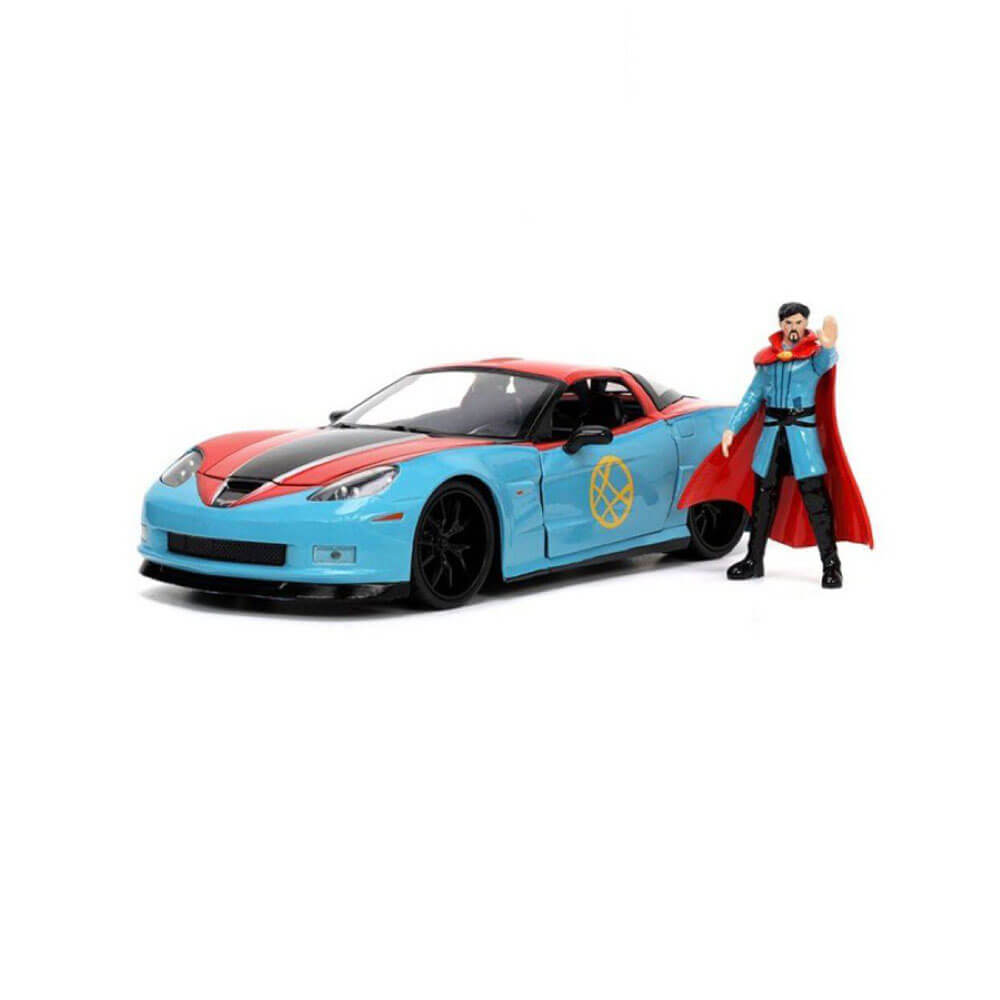 Doctor Strange et 2006 Chevrolet Corvette Z06 1:24 Échelle