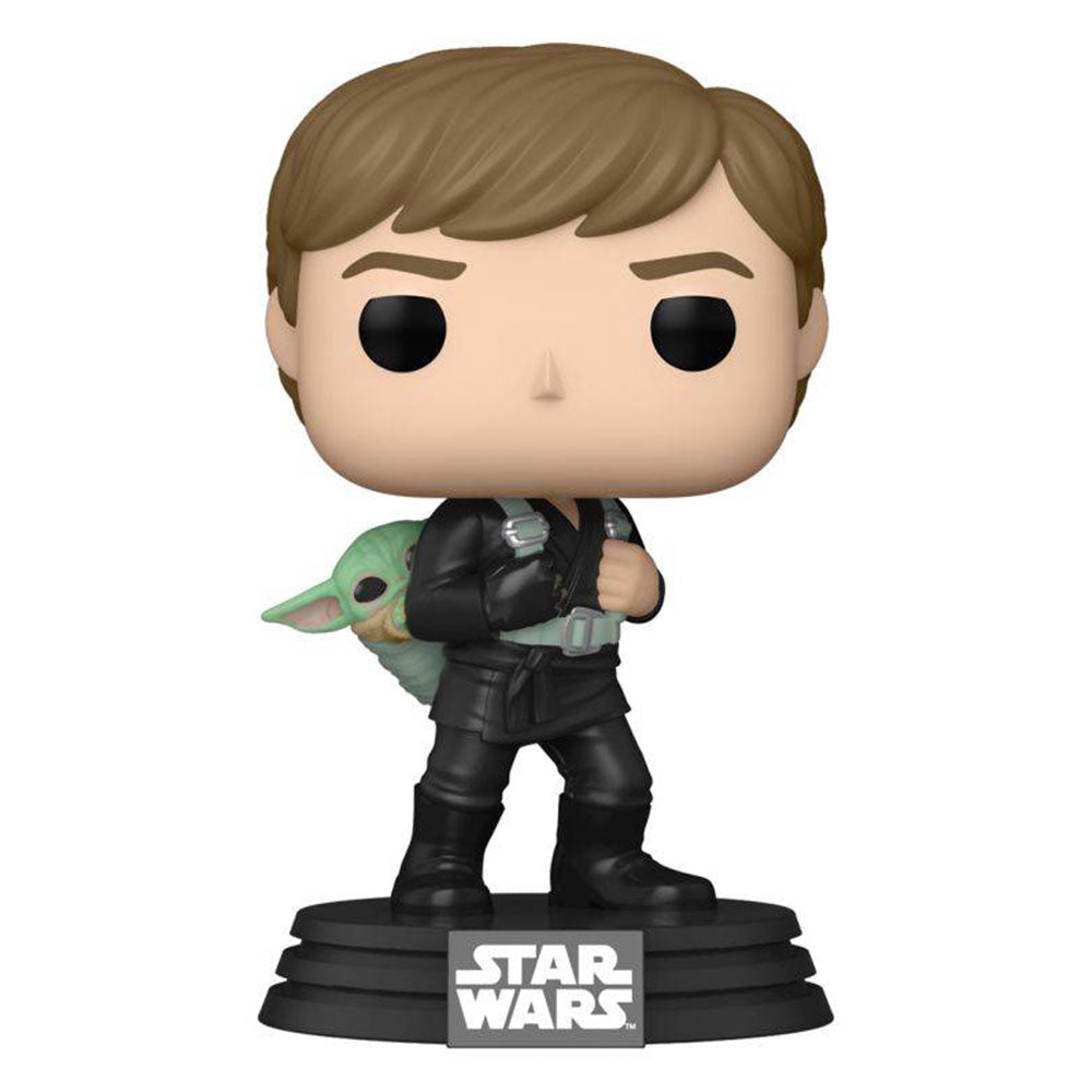 Star Wars Luke Skywalker avec Grogu Pop! Vinyle