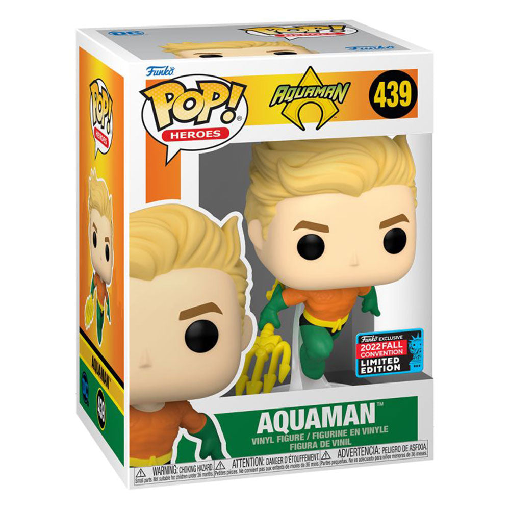 DC Comics Aquaman NYCC 2022 US Ecclusive Pop! Vinyle