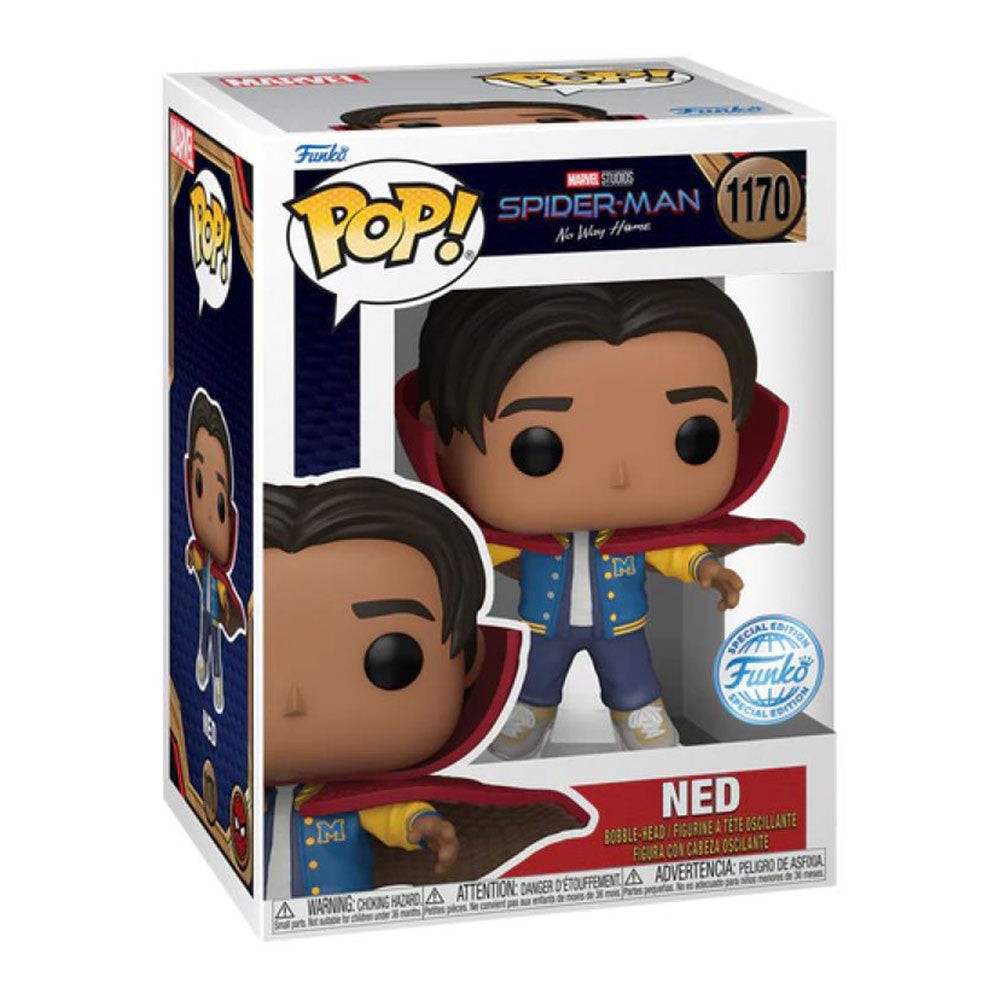 SPIDER-MAN: Pas du chemin à la maison Ned avec Cloak Us Exclusive Pop! Vinyle