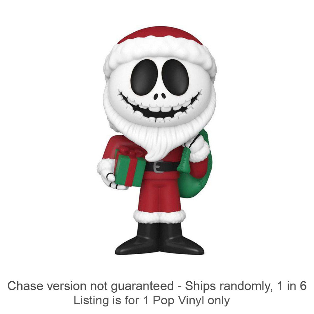 TNBC Santa Jack Skellington Vinyl Soda Chase Ships 1 sur 6