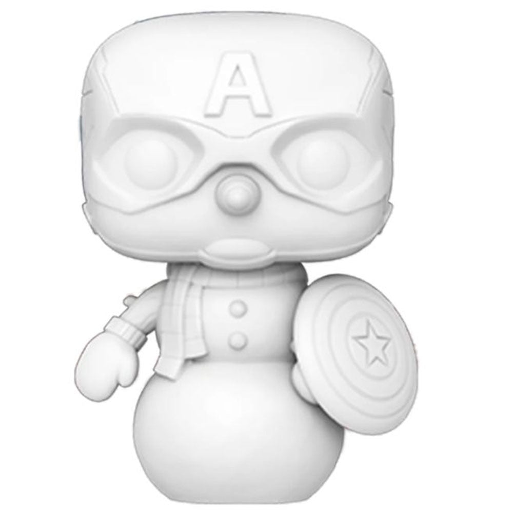 Captain America Holiday Diy Us Exclusive Pop! Vinyle