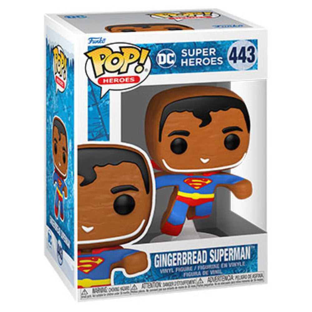DC Comics Gingerbread Superman Pop! Vinyle