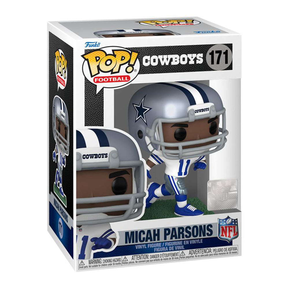 NFL: Cowboys Micah Parsons Away Uniform Pop! Vinyle