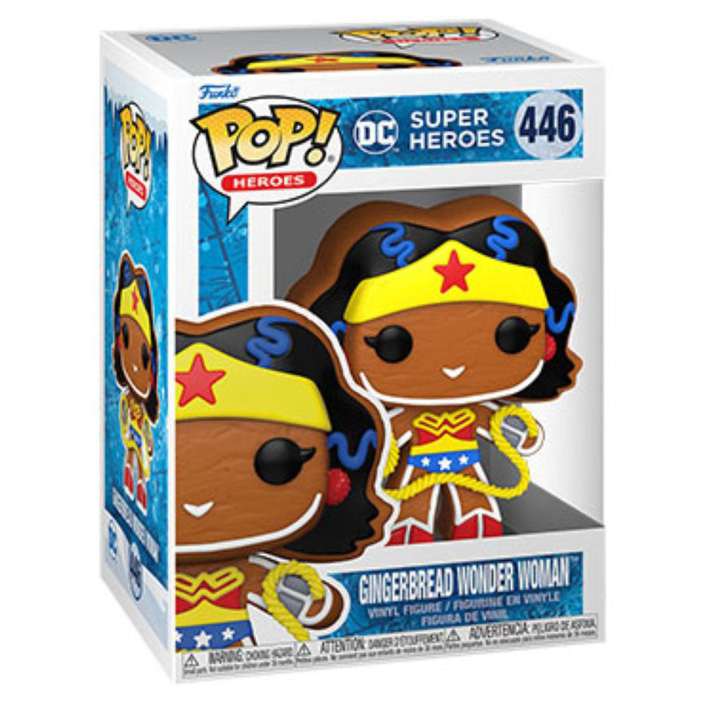 DC Comics Gingerbread Wonder Woman Pop! Vinyle