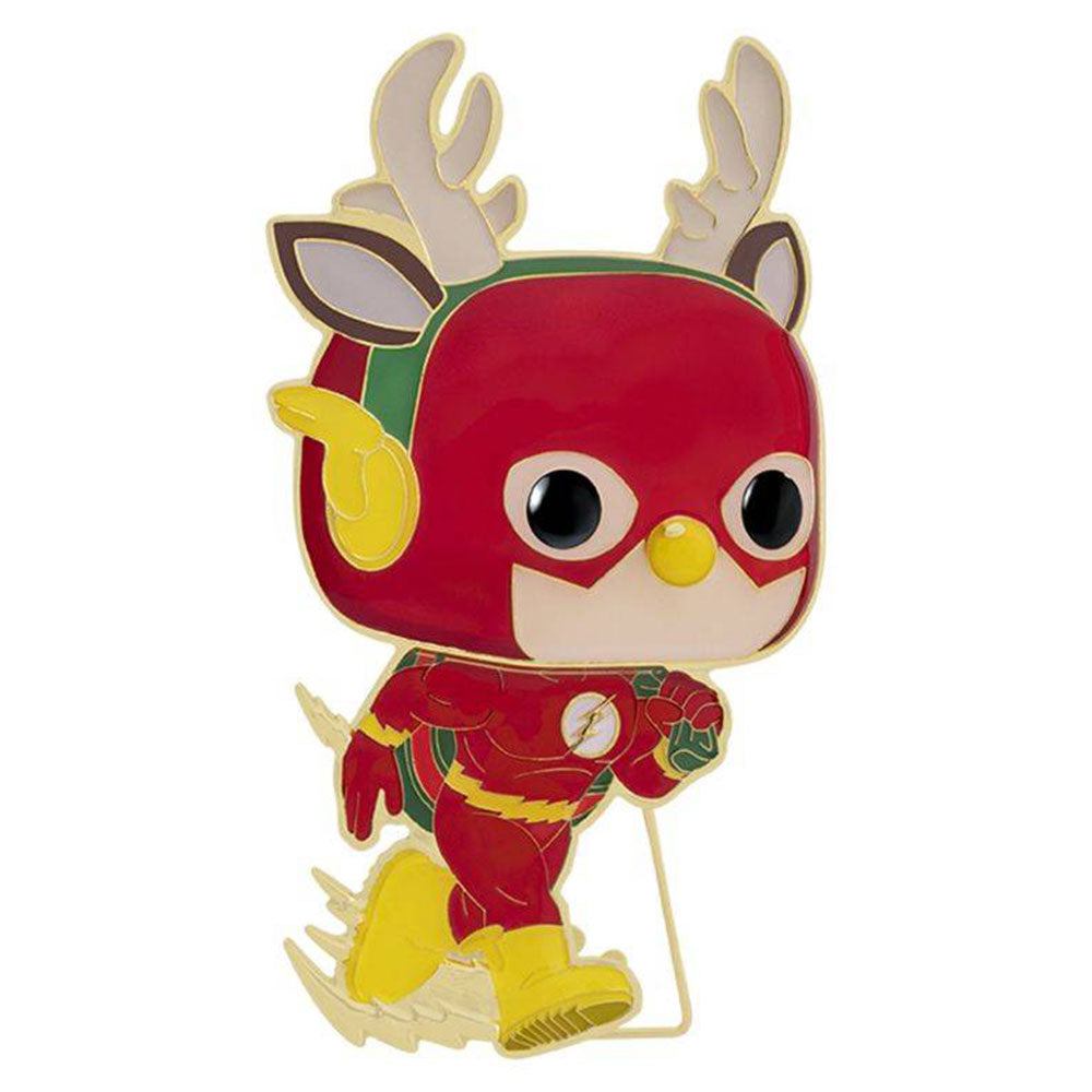 DC Flash Holiday 4 "POP! PIN ENAMEL