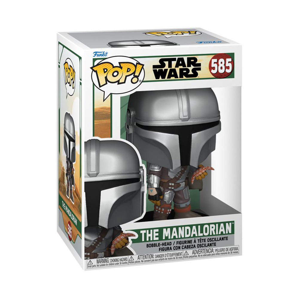 Star Wars: Livre de Boba Fett Mandalorian avec poche Pop! Vinyle