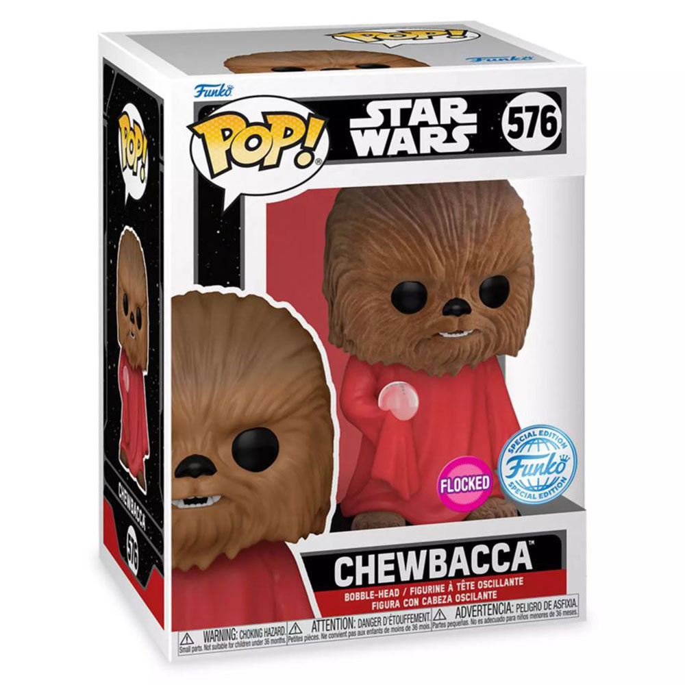 Star Wars Chewbacca avec robe nous a fait avancer la pop exclusive! Vinyle