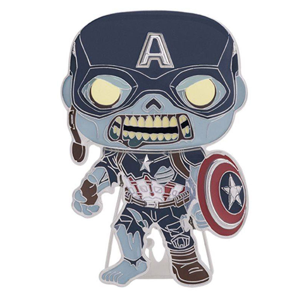 Et si Zombie Captain America 4 "Pop! Pin d'émail