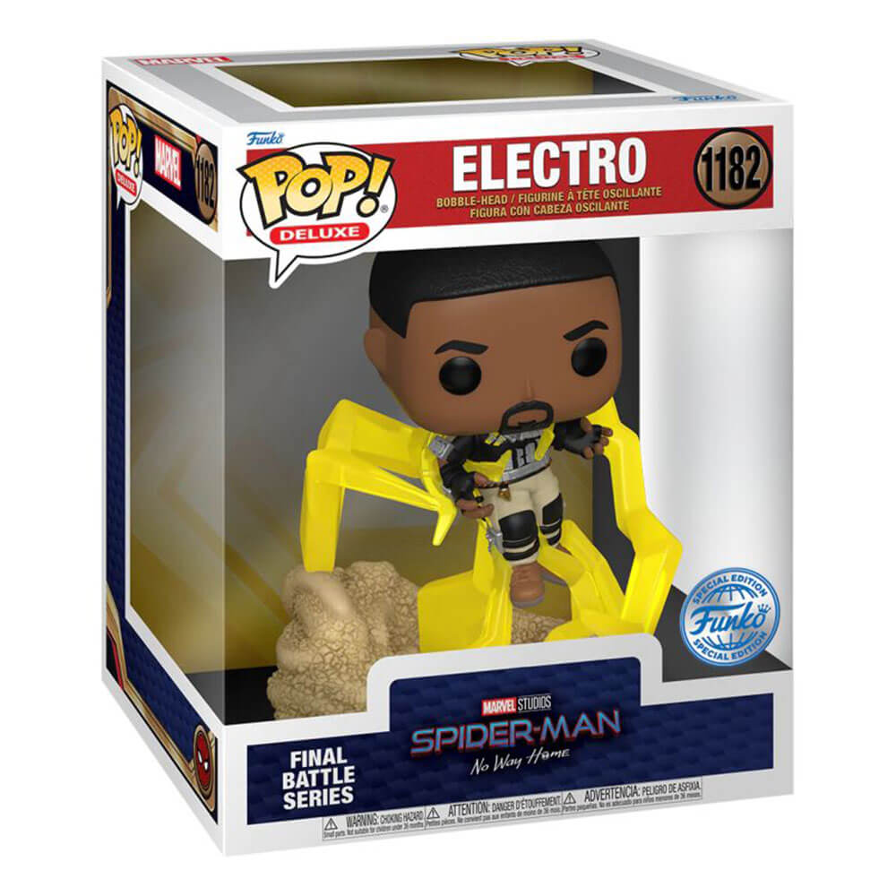 Spider-Man Electro Build-a-Scene US exclusif pop! De luxe