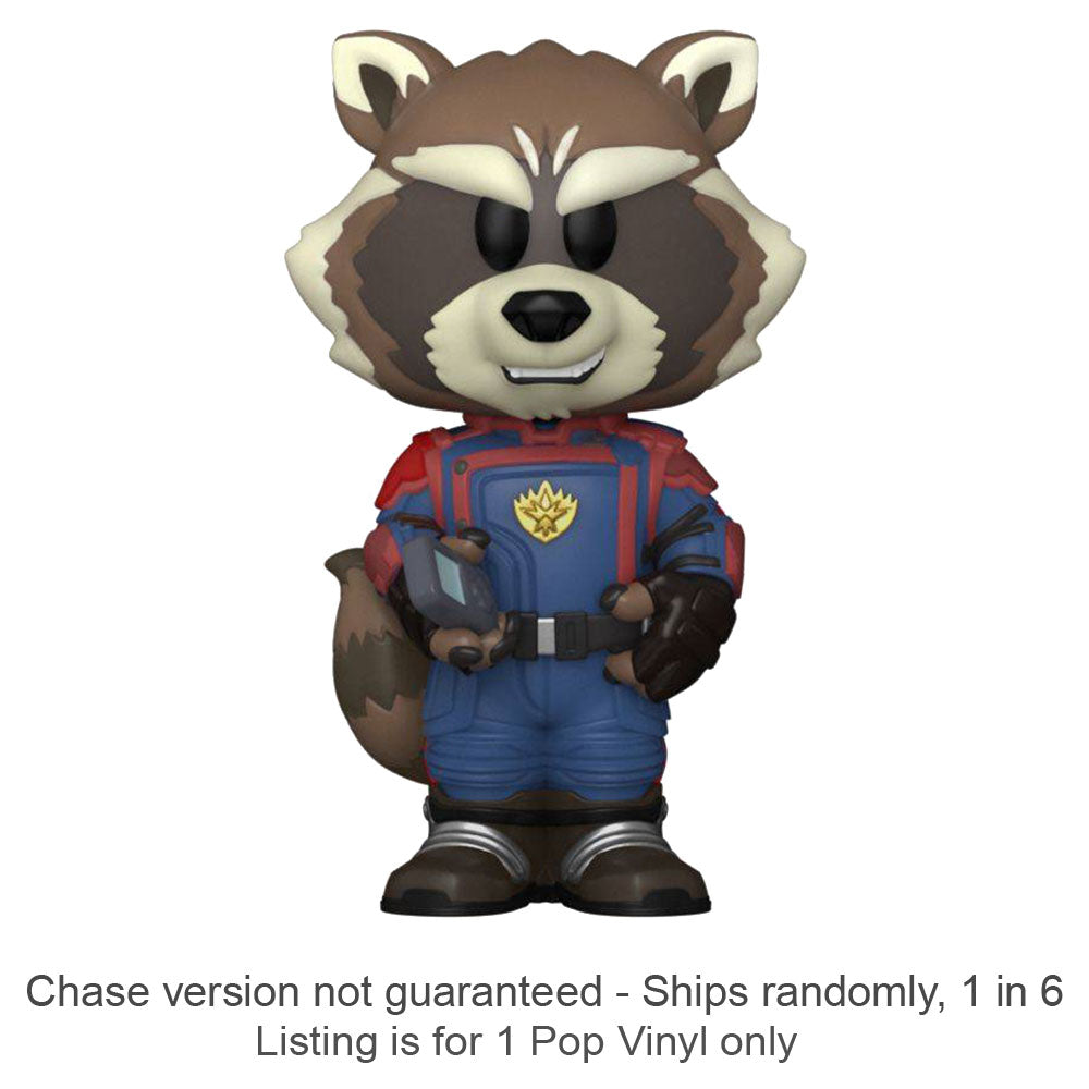 Guardians of Galaxy 3 Rocket Vinyl Soda Chase Ships 1 sur 6