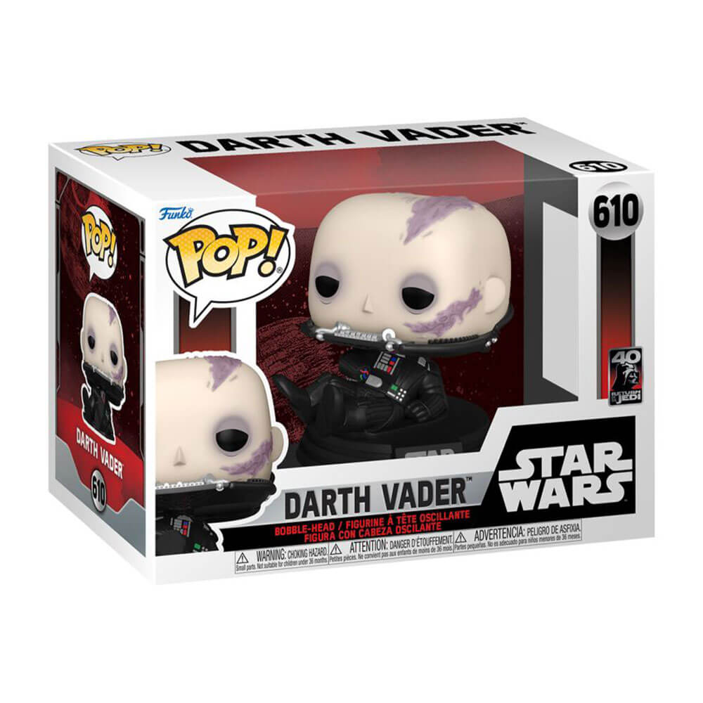 Star Wars 40th Anniversary Vader Unmasked Pop! Vinyle