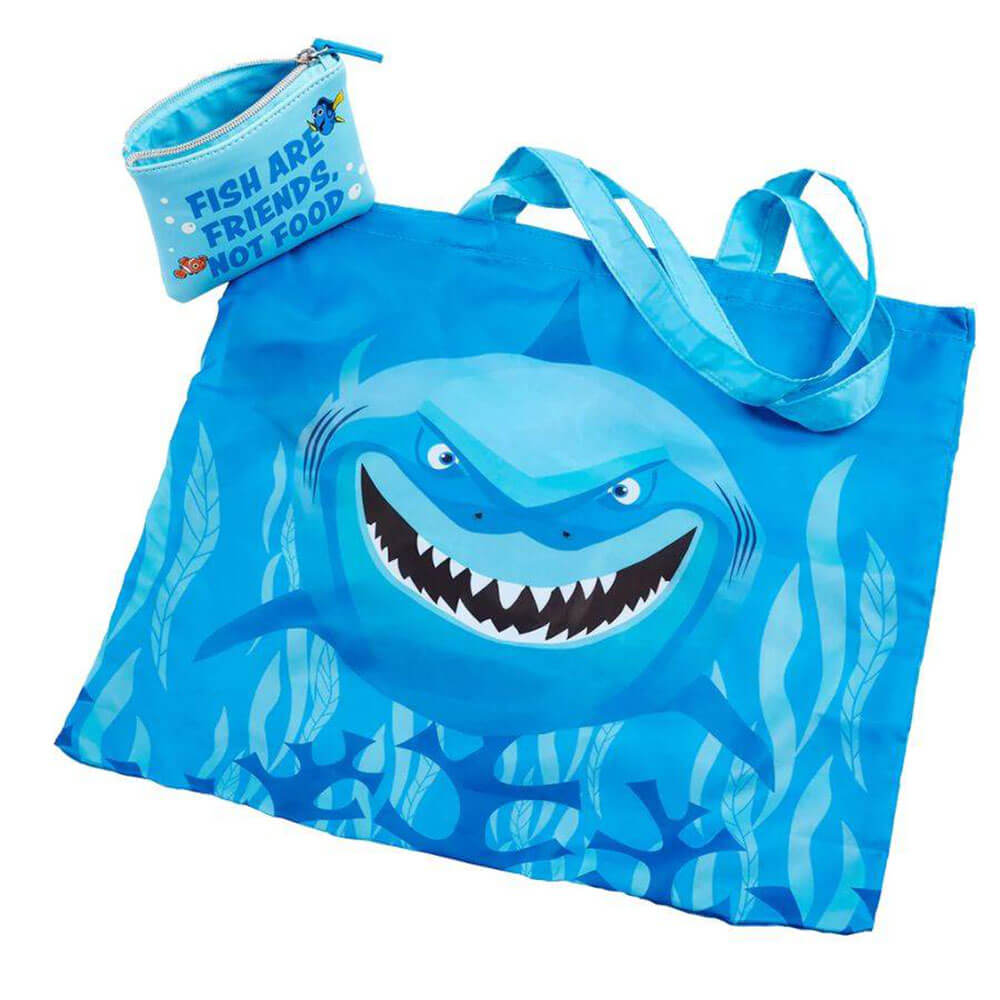 Trouver Nemo Bruce Coin Pouch & Tote Bag 2-en-1 US exc. Ensemble