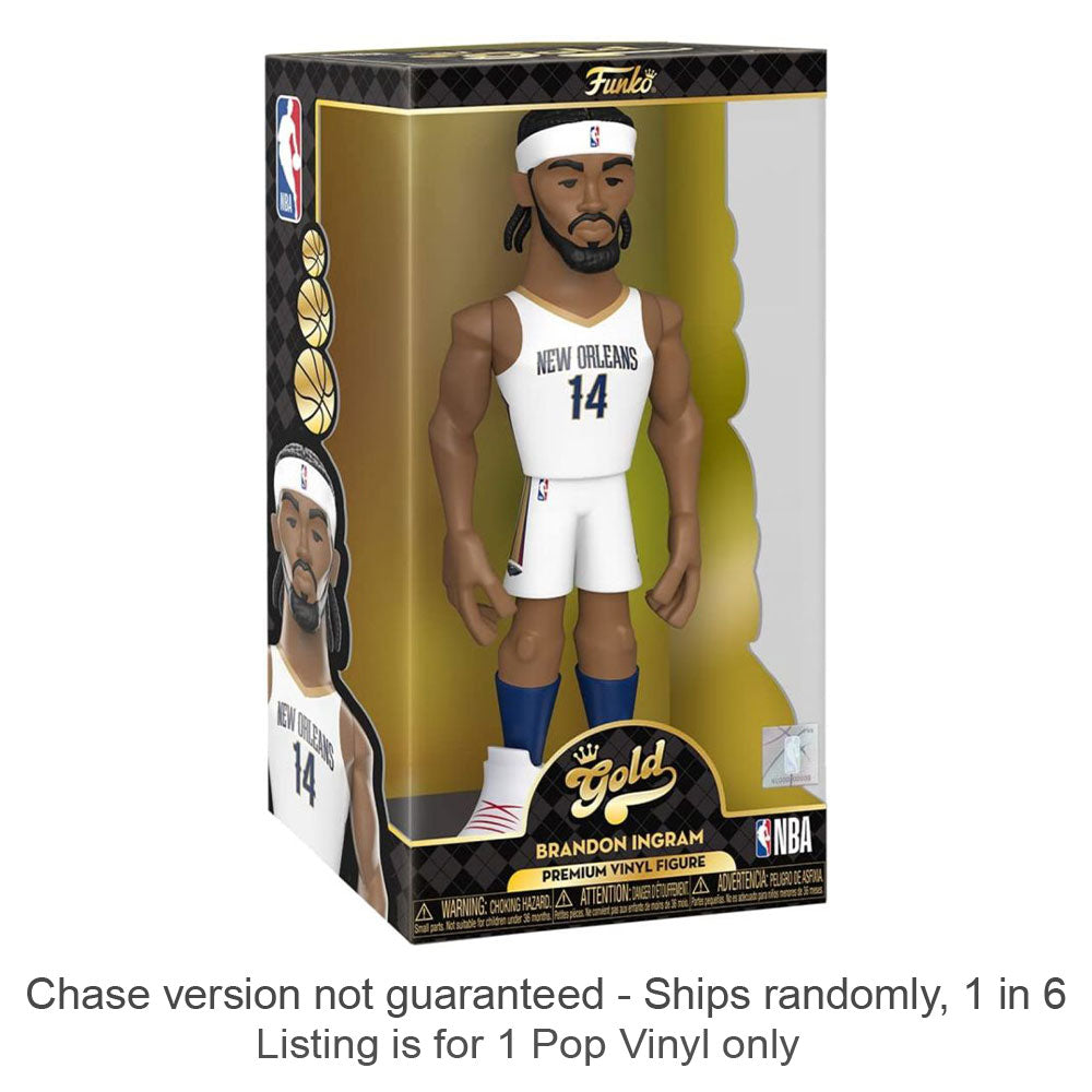 NBA Brandon Ingram 12 "Vinyl Gold Chase Ships 1 sur 6