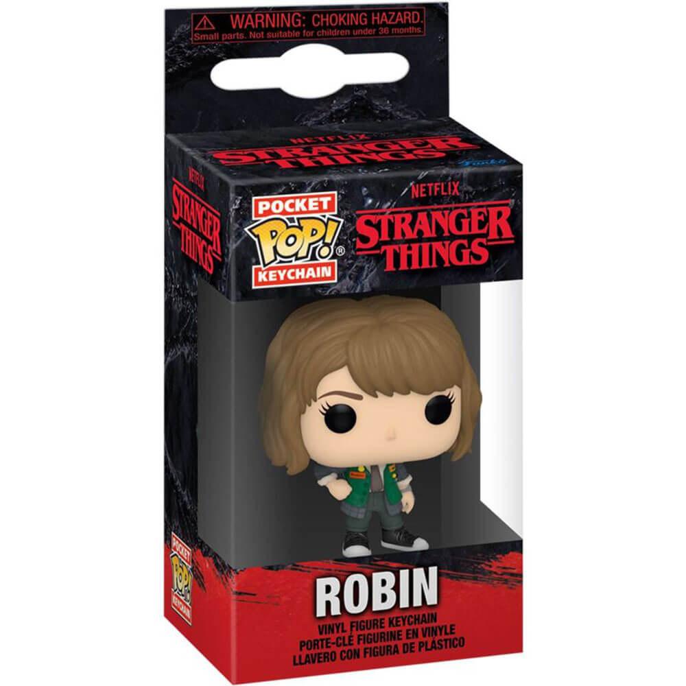 Stranger Things Robin Saison 4 Pocket Pop! Porte-clés