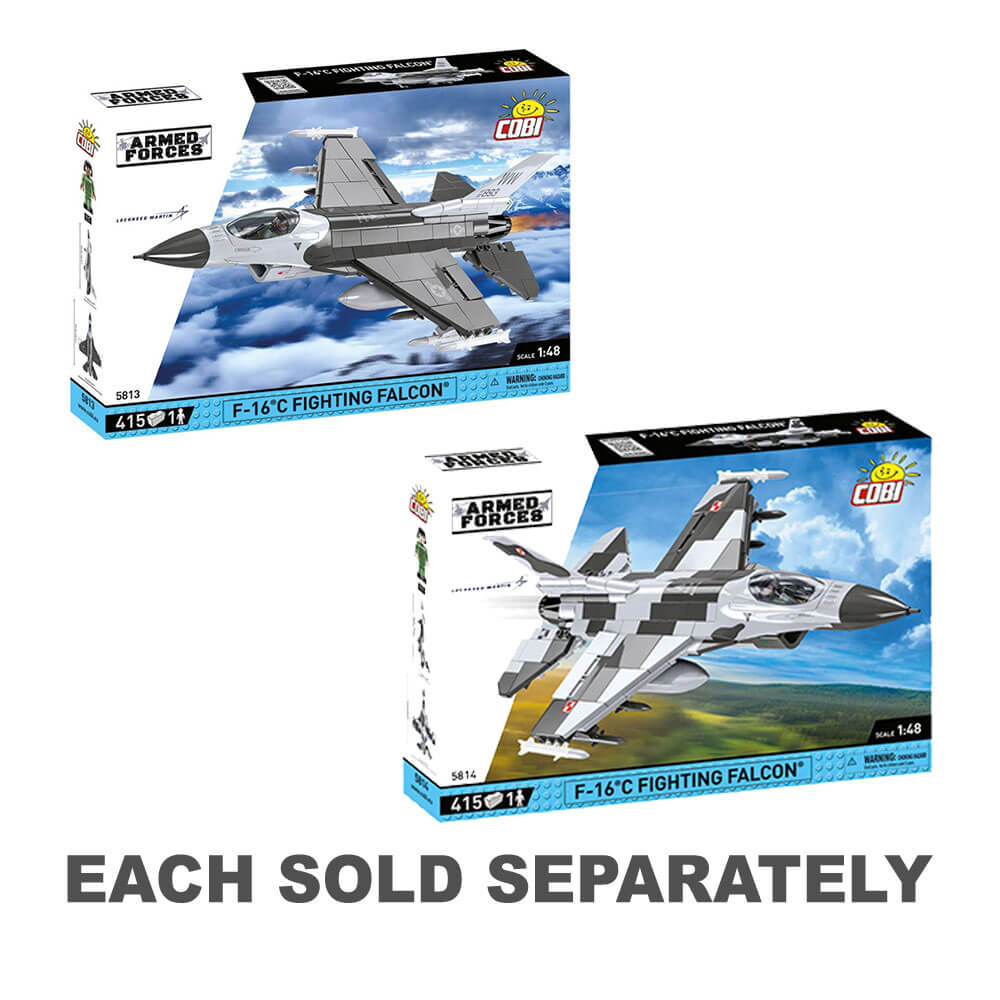 Forces armées 415 pièces F-16c Fighting Falcon