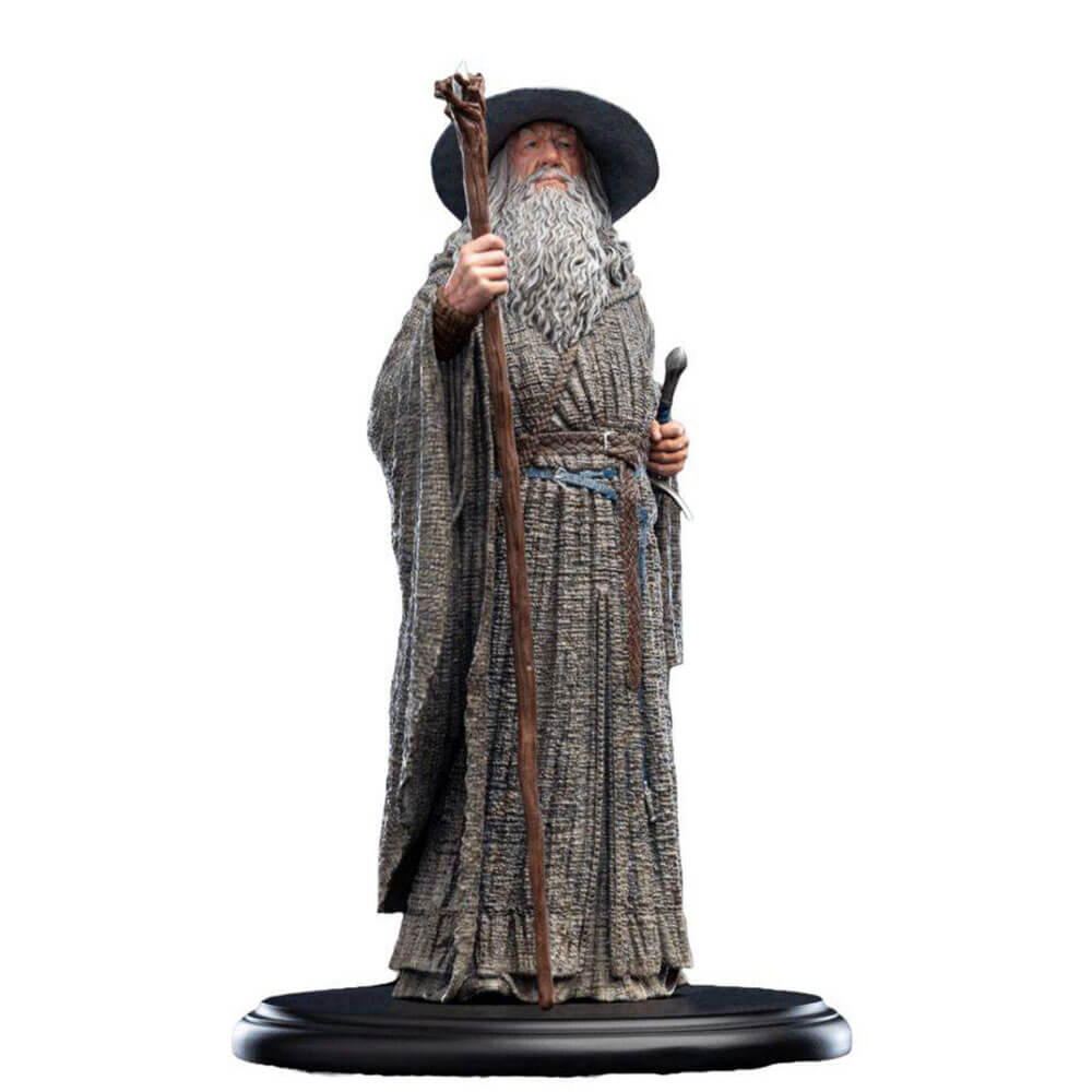 Le seigneur des anneaux gandalf la statue miniature grise