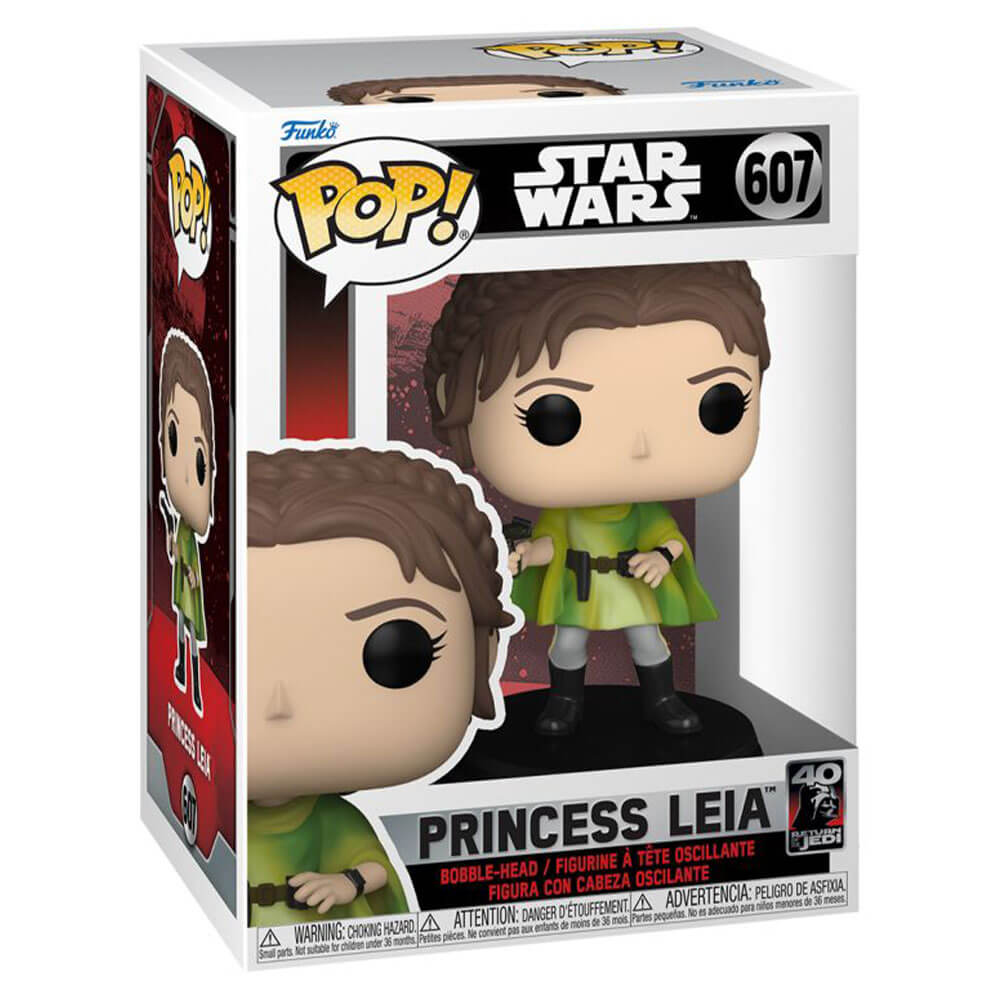 Star Wars 40th Annv Princess Leia w / Endor tenue pop! Vinyle