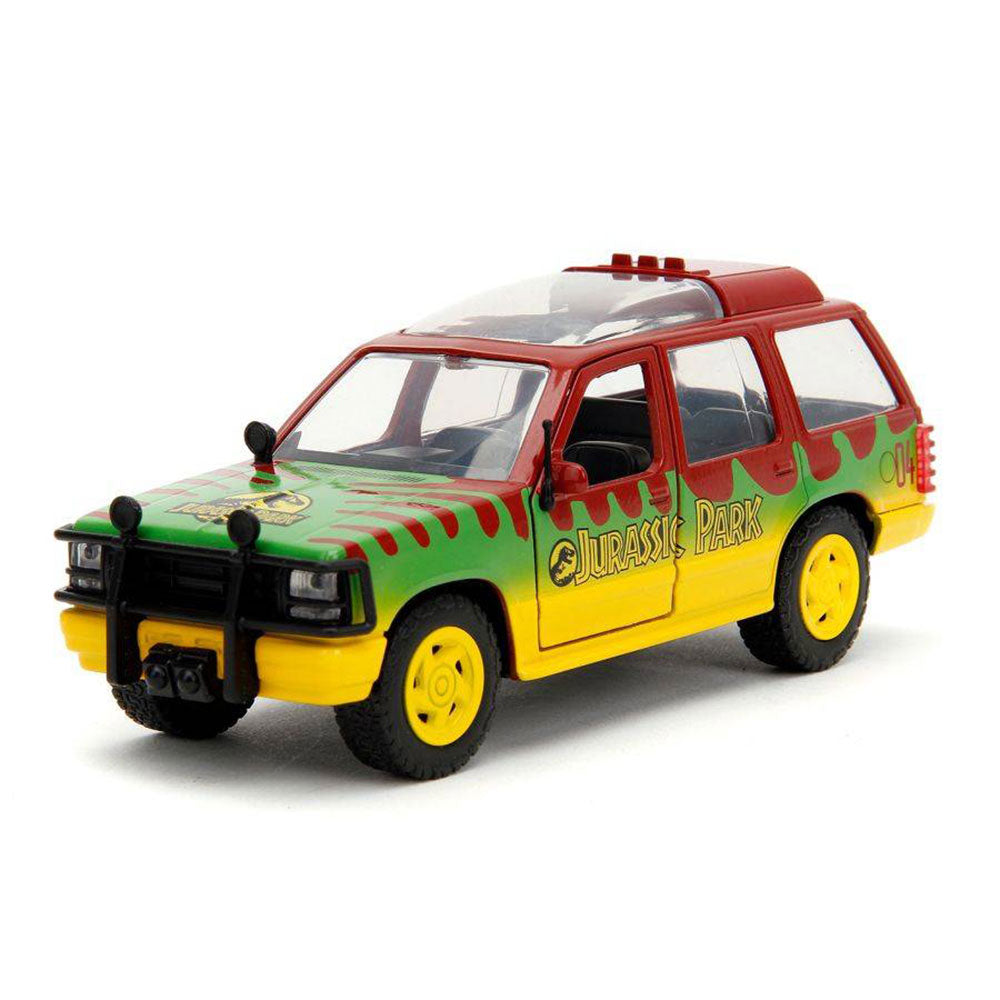 Jurassic Park Ford Explorer 1:32 Véhicule à l'échelle 30th Anniv
