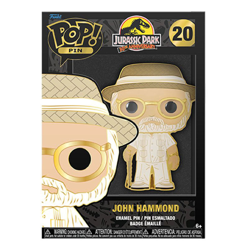 Jurassic Park John Hammond 4 "Email Pop! Pin!
