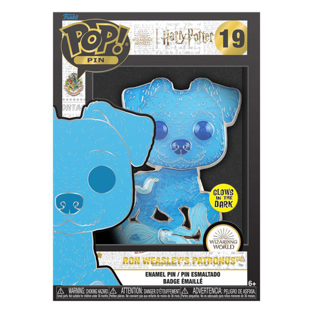 Ron Weasley Jack Russell Terrier Patronus Pop! Épingle en émail