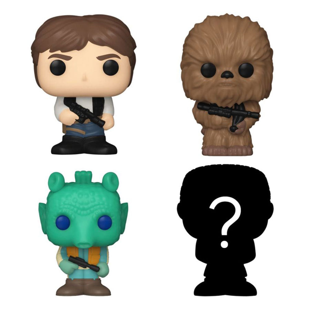 Star Wars Han Solo Bitty Pop! Pack de 4