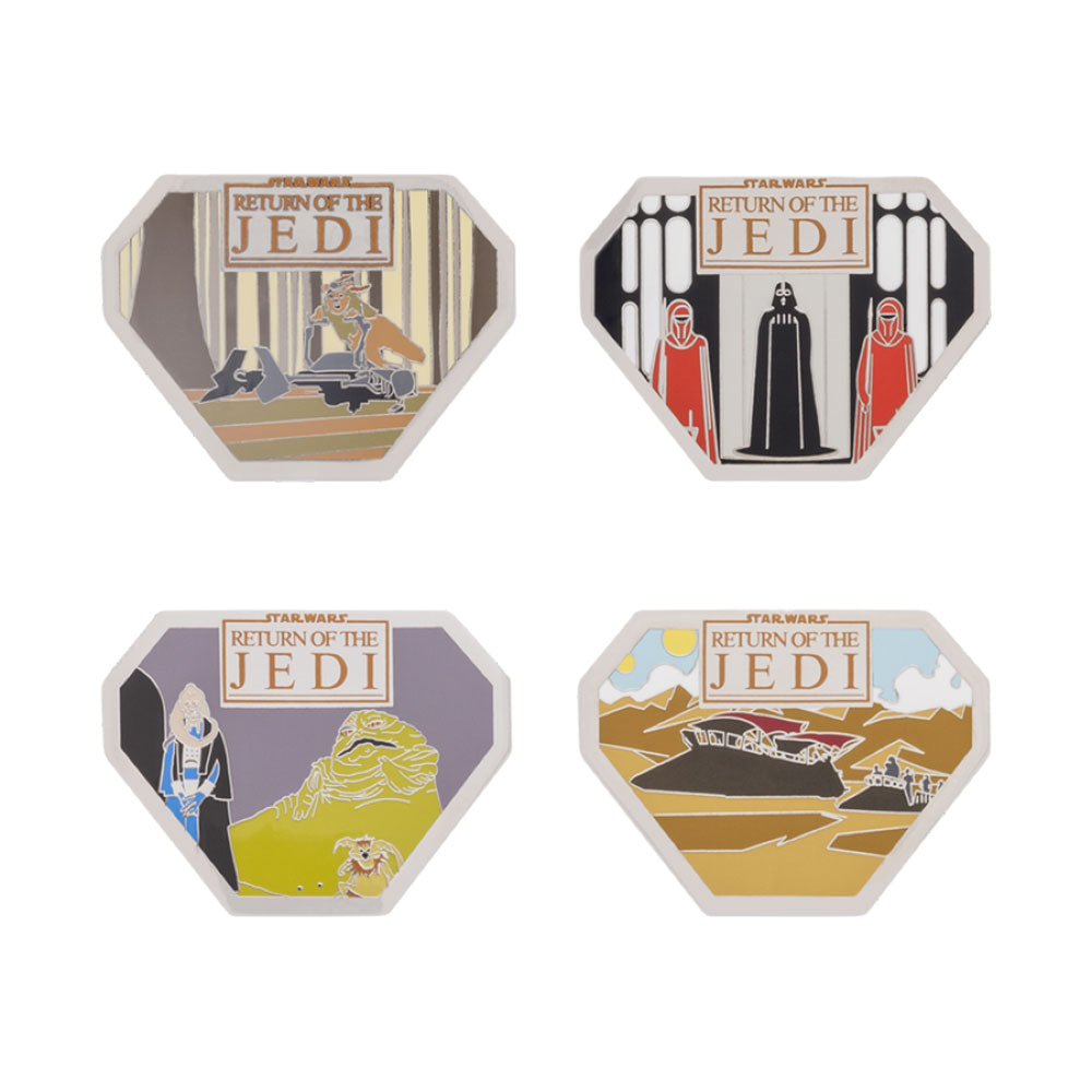 Star Wars: Retour du Jedi 40th Anniv Ematel Pin 4pk