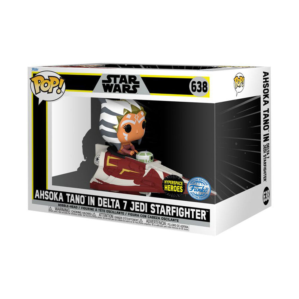 Star Wars the Clone Wars Ahsoka dans Delta 7b US EXC POP! Monter
