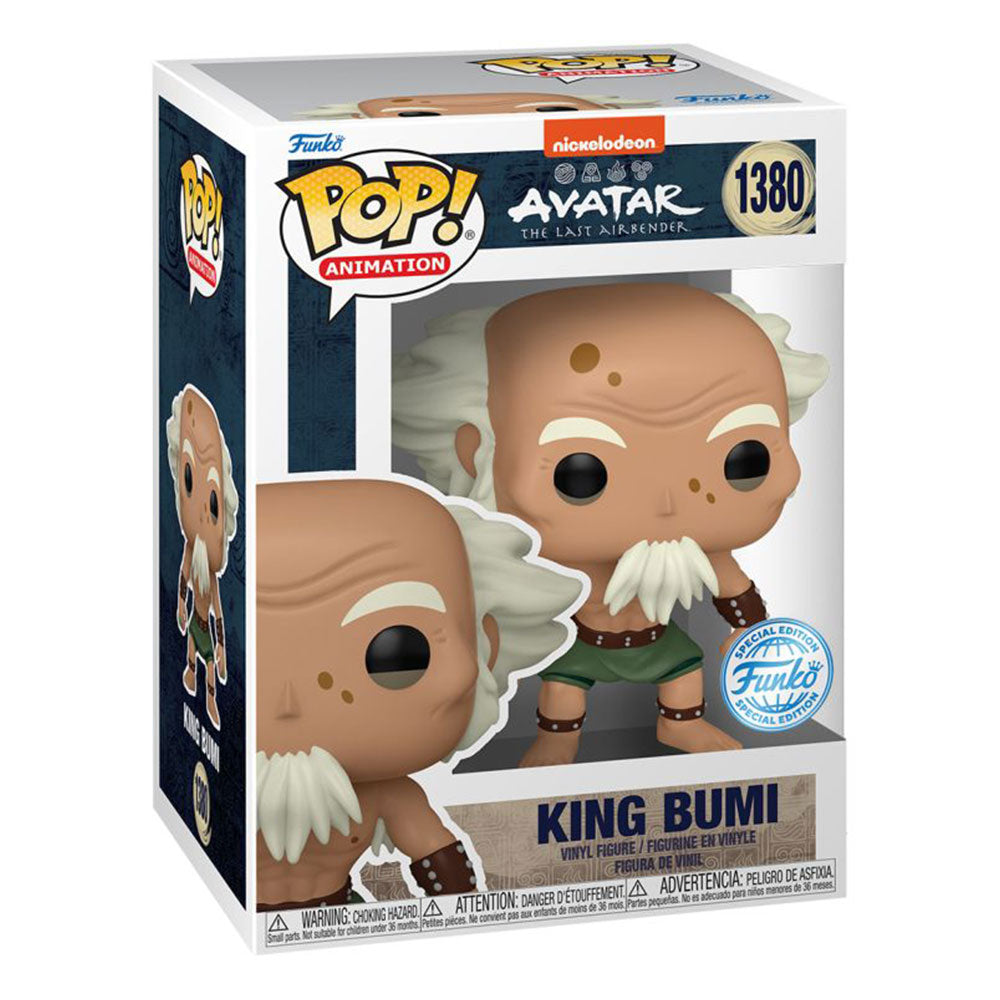 Avatar le dernier Airbender King Bumi Us Exclusive Pop! Vinyle