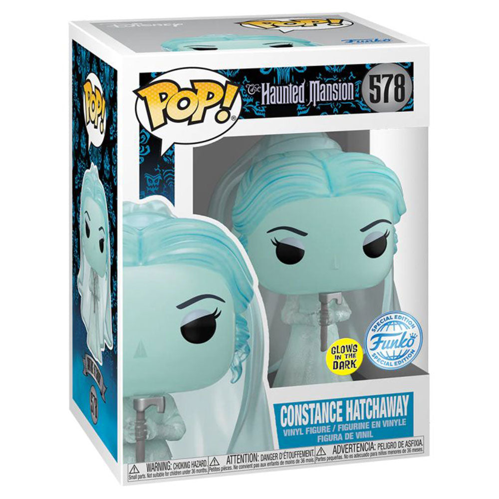 Hauted Mansion the Bride Us Exclusive Glow Pop! Vinyle