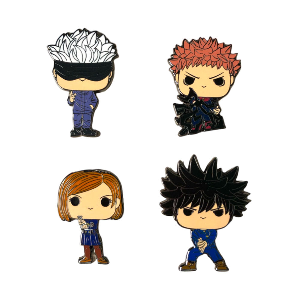 Jujutsu kaisen ENAMEL PIN Set 4 pack