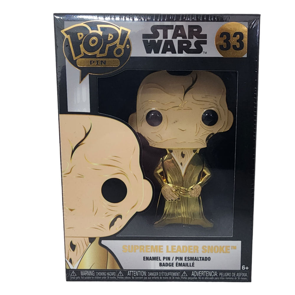 Leader suprême de Star Wars Snoke Pop! Épingle en émail