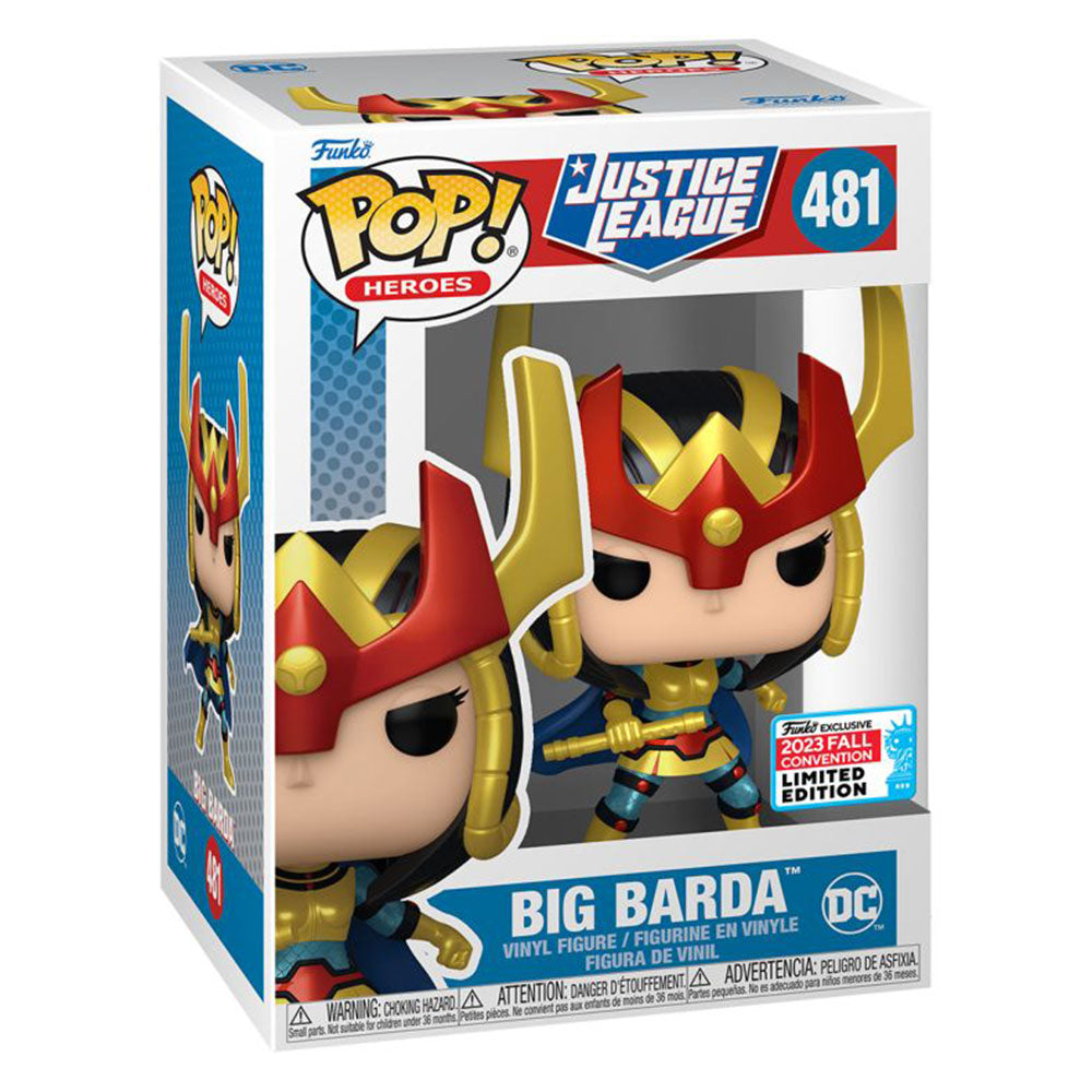 DC Comics Big Barda Pop! Vinyl NYCC 2023 US EXCLUSIVE