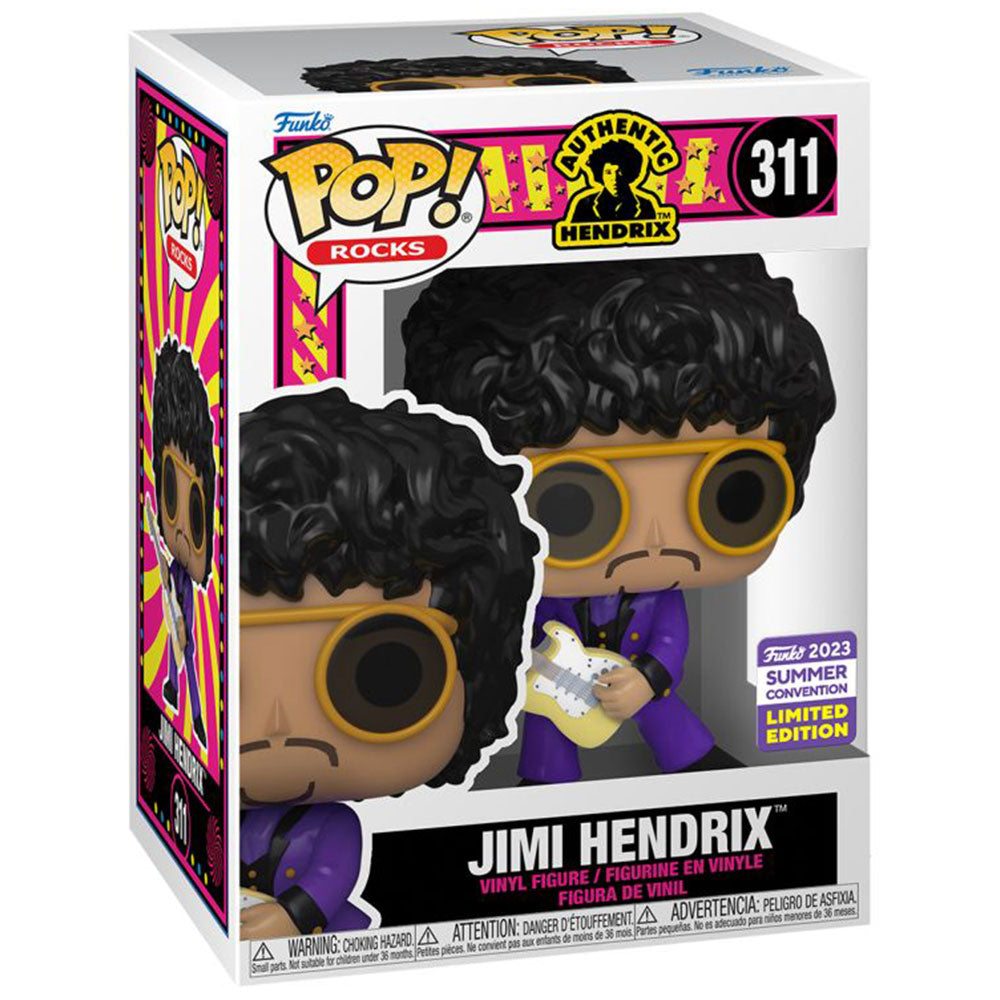 Jimi Hendrix Purple Suit SDCC 2023 US Exclusive Pop! Vinyle