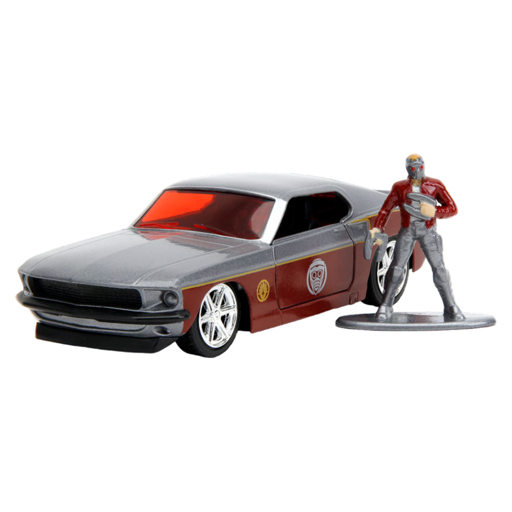 1969 Ford Mustang Fastback 1:32 Véhicule à l'échelle avec Star Lord