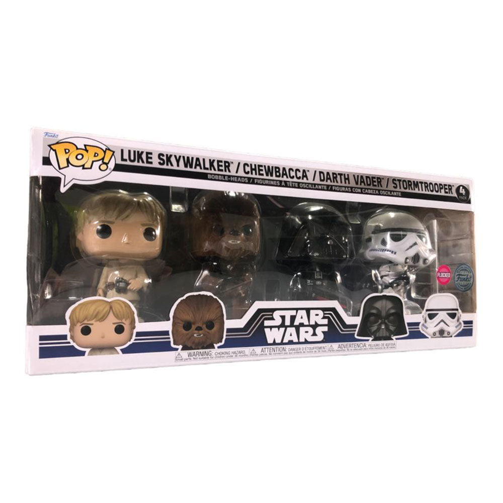 Star Wars New Classics exclusif Pop! Vinyl 4 pack