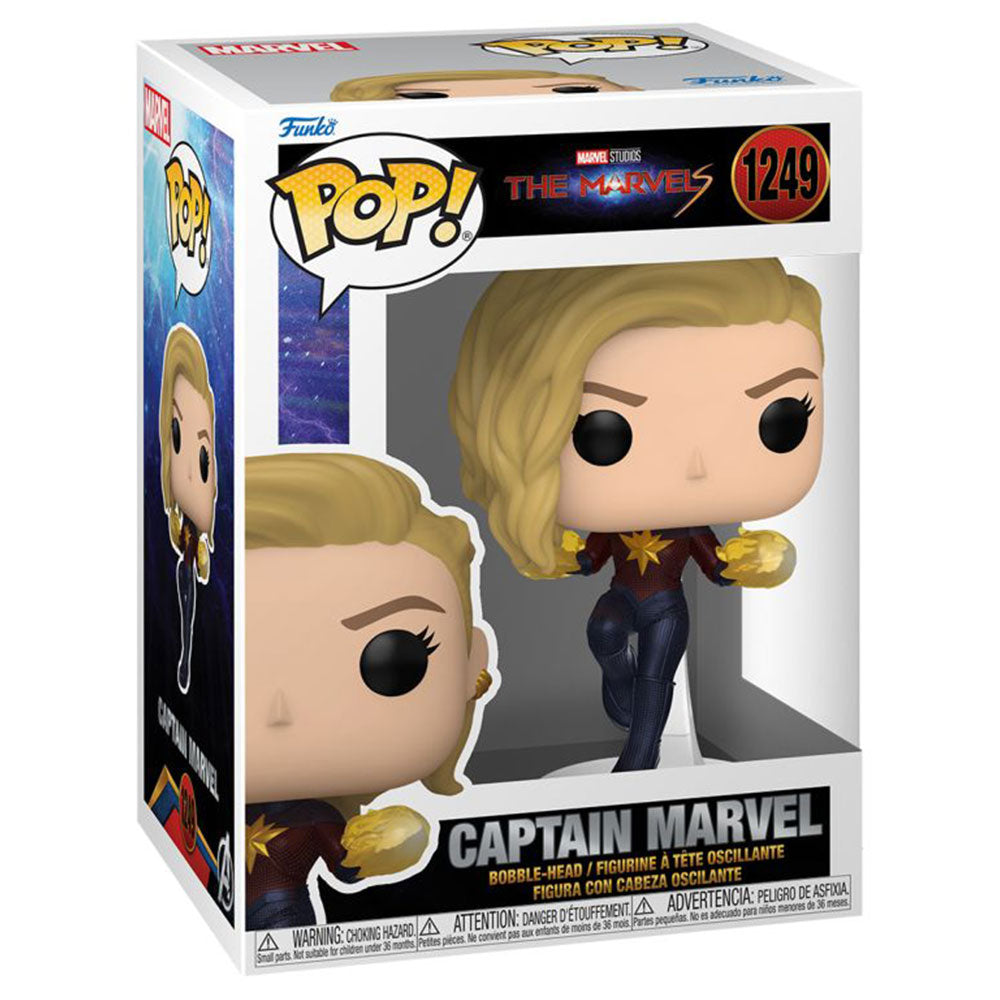 Les Mervels 2023 Captain Marvel Pop! Vinyle